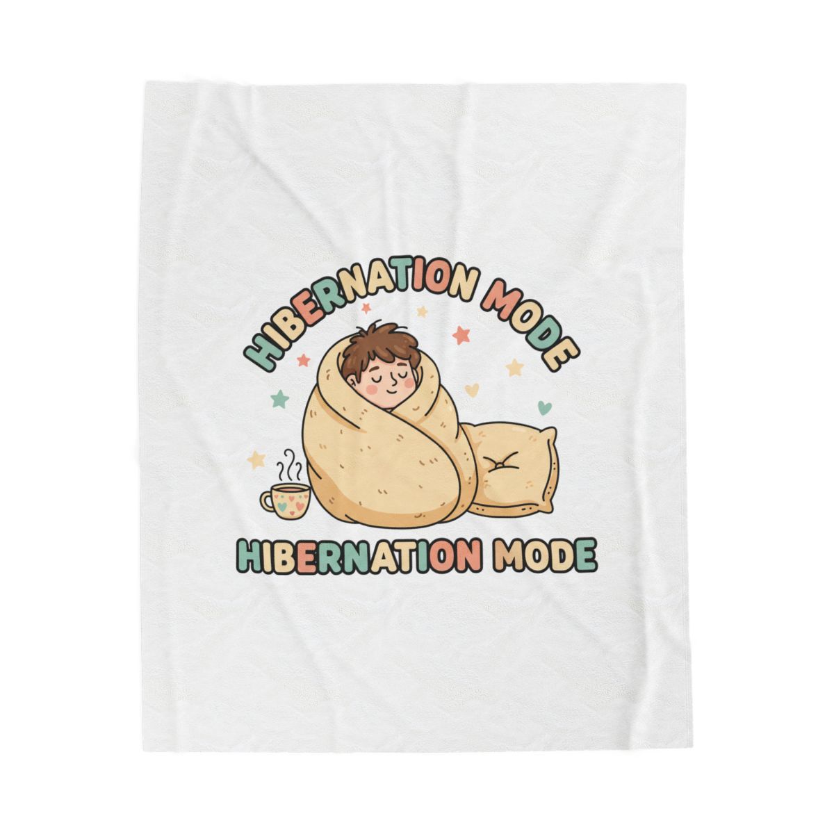 Hibernation Mode Blanket | Cozy Comfort, Nap Time, Winter Sleep