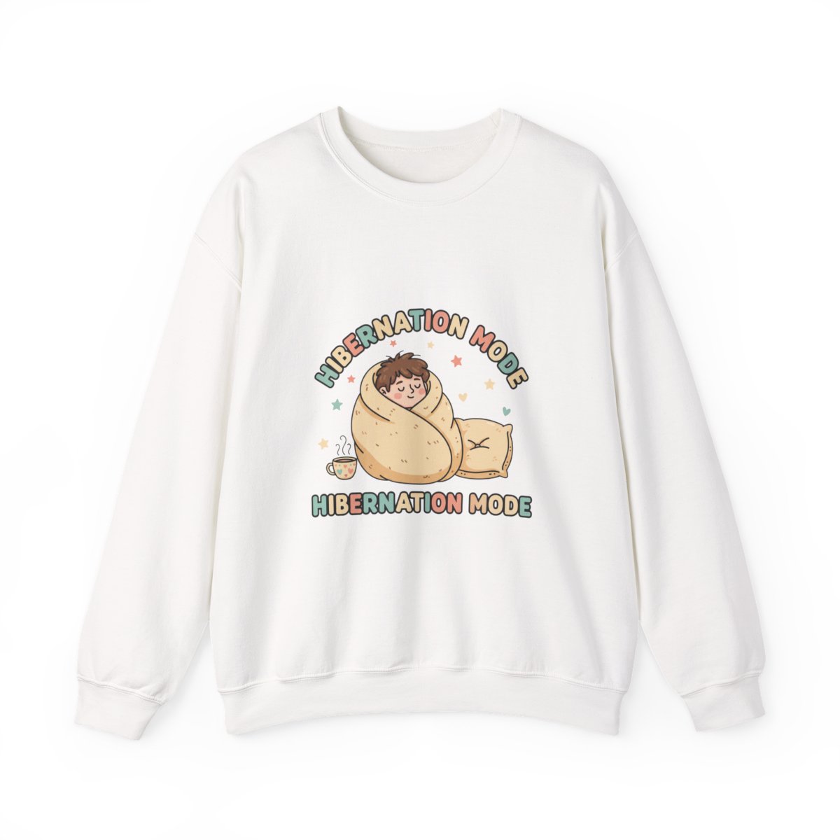 Hibernation Mode Cozy Sweatshirt | sleepy bear, nap time loungewear